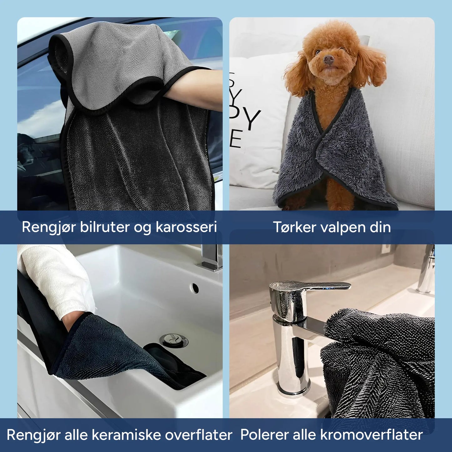 LINOVA GlansPro™ + GRATIS E-bok Med Naturlige Rengjøringsoppskrifter