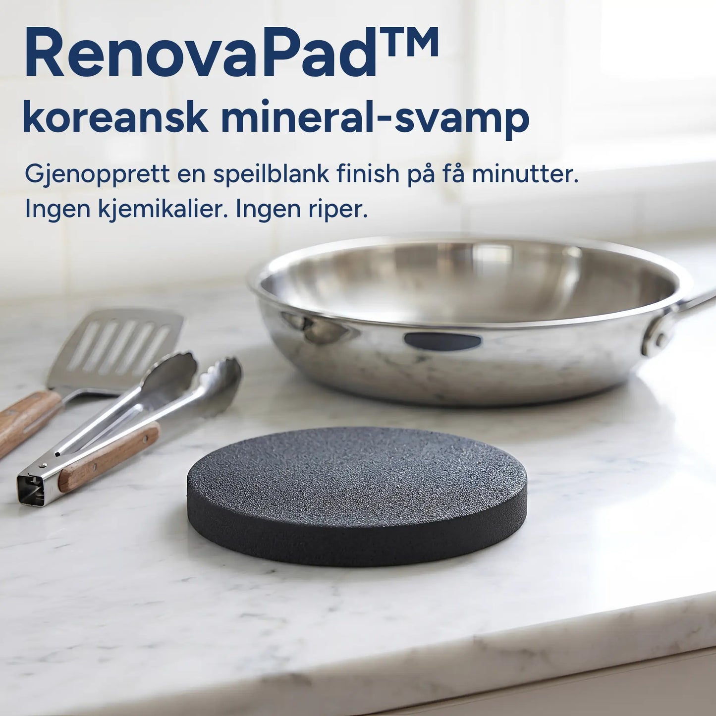LINOVA RenovaPad™ + GRATIS E-bok Med Naturlige Rengjøringsoppskrifter