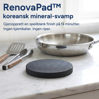 LINOVA RenovaPad™ + GRATIS E-bok Med Naturlige Rengjøringsoppskrifter