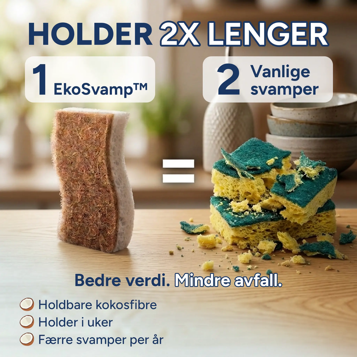 LINOVA EkoSvamp™ (4 stk)