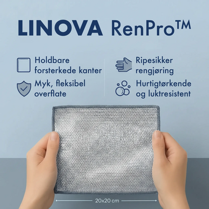 LINOVA RenPro™ + GRATIS E-bok Med Naturlige Rengjøringsoppskrifter